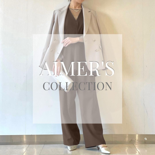 6階AIMER◼︎ストレッチ＆吸汗速乾素材のトップスとパンツ◼︎