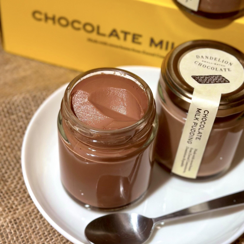 春の贈り物に「チョコレートミルクプリン」