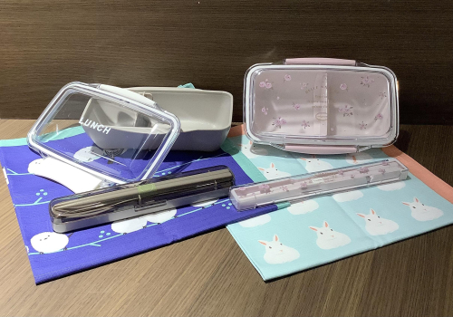 新生活は新しいお弁当箱で♪