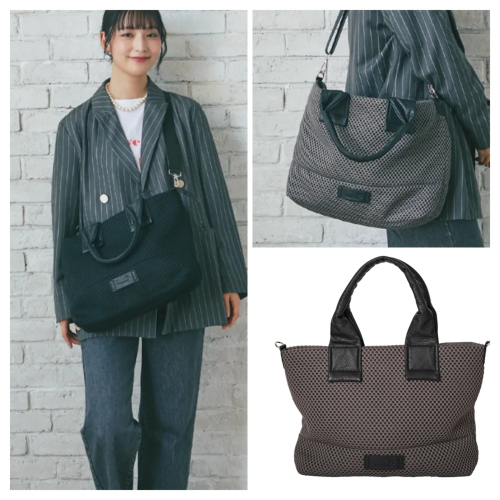 エアメッシュ　ファスナートート