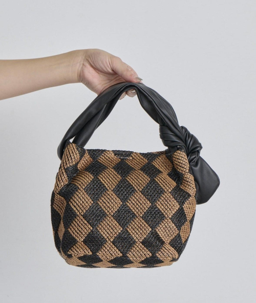 雑材柄ワンハンドルバッグS