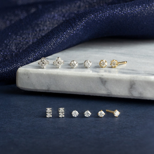 一粒ダイヤモンドピアス💎