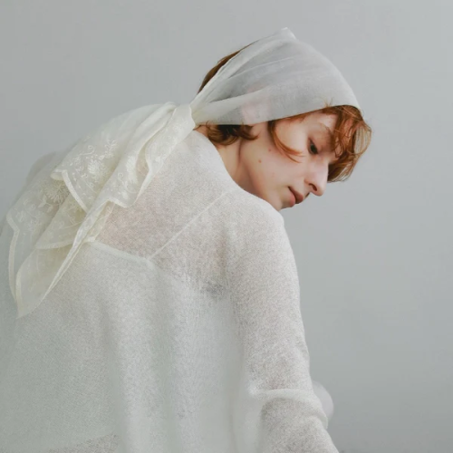 【Natural Basic】インド刺繍 剣先プチストールのご紹介