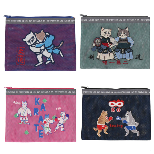 NO SPORTS NO LIFE　メッシュポーチ