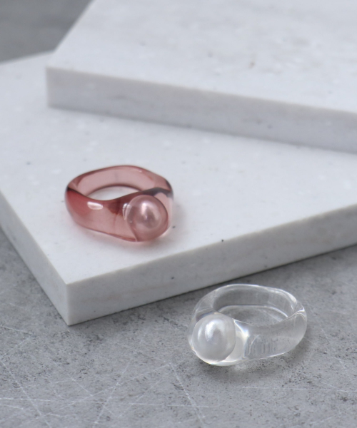 【新作】涼しげクリアリング♪