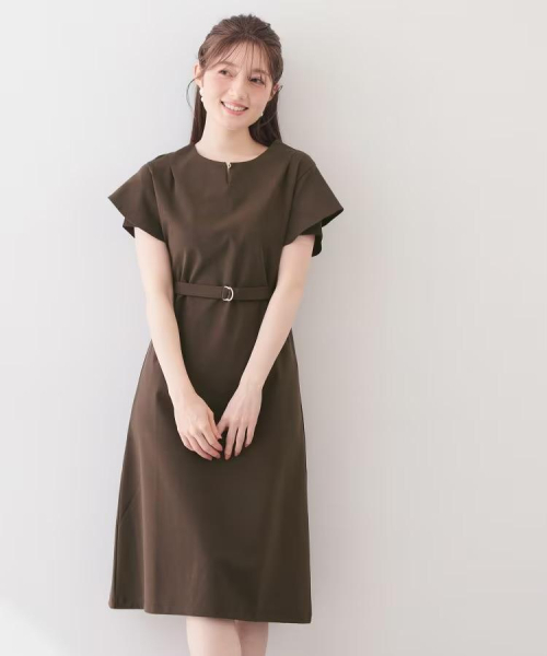 可愛いIラインフレアスリーブワンピース⭐︎