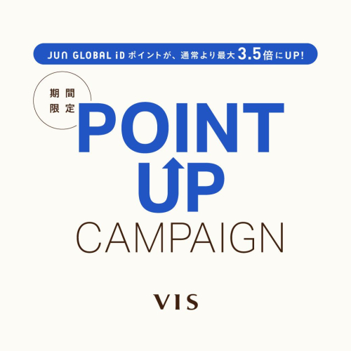 JUN GLOBAL iD ポイントアップ開催‼︎