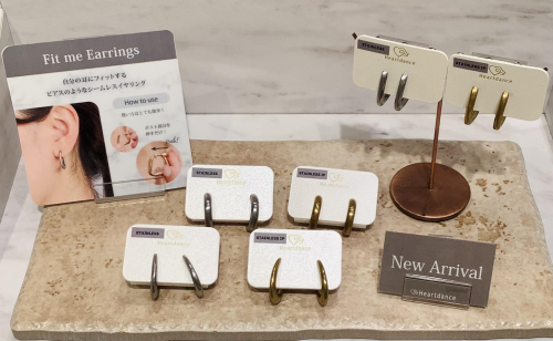 新作⭐︎ステンレスイヤリング