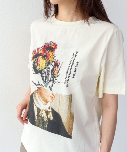 大胆なアートプリントが映える主役Tシャツ☆