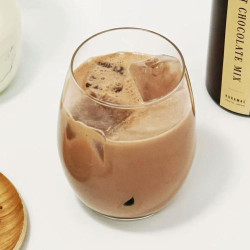 チョコレートドリンクで、ほっと一息🍫