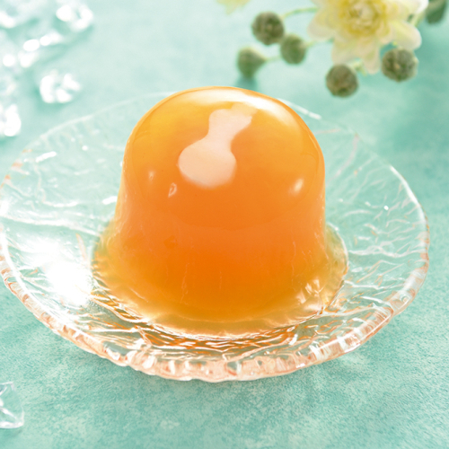 つるんと涼やか🧡あんずゼリー🧡