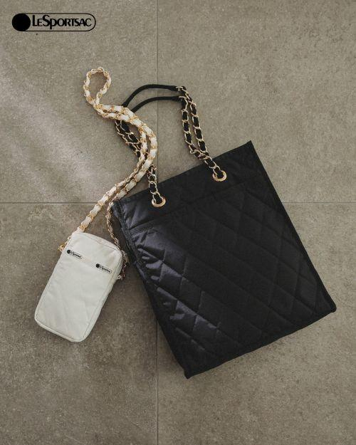キルティング×チェーンが上品な「Chain Quilt Collection」