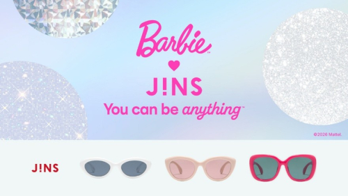世界で最も有名なファッションドールBarbie™とJINSのコラボコレクションが登場