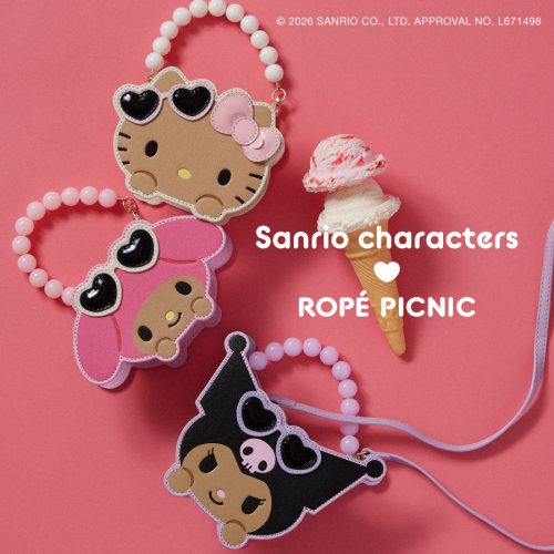 サンリオキャラクターズ×ROPE PICNIC コラボレーションアイテムが登場！