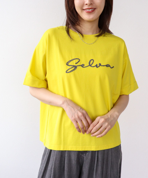 立体感がポイント！ラメ刺繍入りの大人カジュアルなTシャツ！？