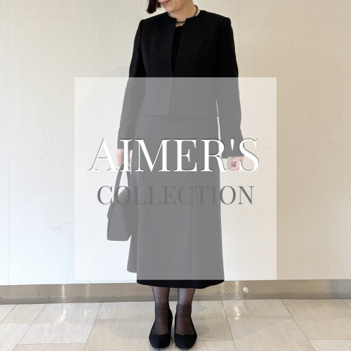 6階AIMER◼︎ 夏でも着やすいブラックフォーマル ◼︎