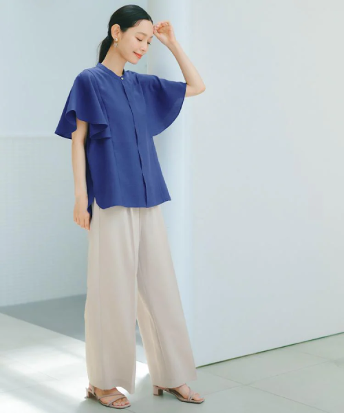 涼しく爽やかな、通勤服