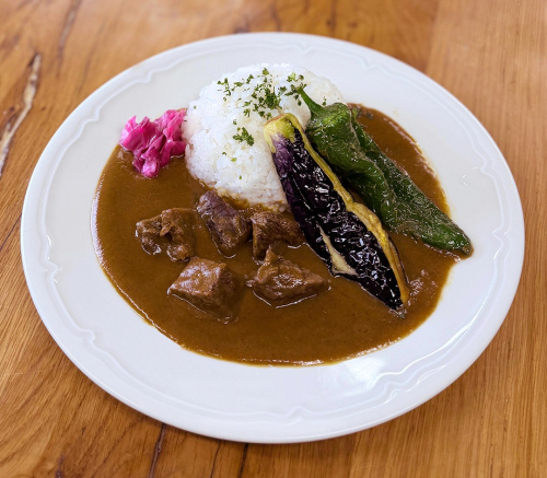 夏野菜カレー 茄子とジャンボししとう