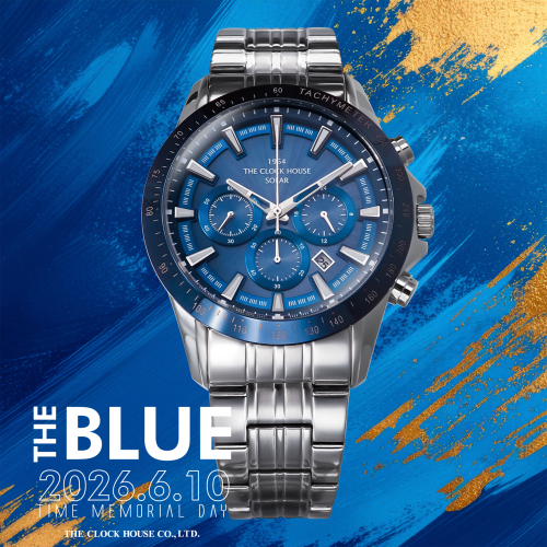 THE CLOCK HOUSEのアイデンティティともいえる 青色を纏った『THE BLUE』登場！