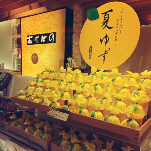 さっぱり美味しい『夏ゆず』絶賛販売中♪ (*^o^*)