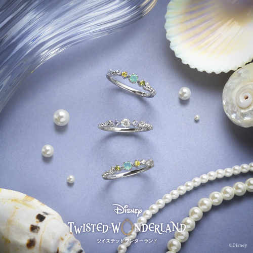 『ツイステッドワンダーランド』「オクタヴィネル寮」ジュエリー予約開始💍✨