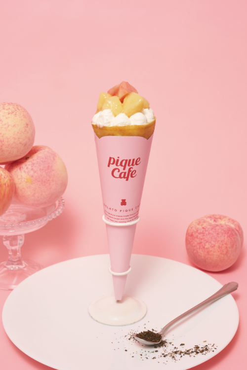 Milky Peach Oolong 白桃ウーロンミルククレープ