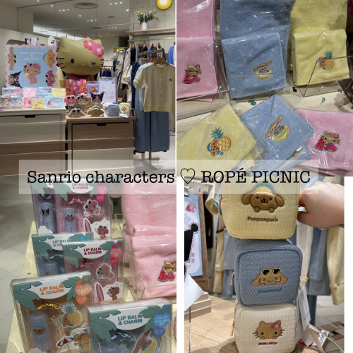 Sanrio characters ♡ ROPE PICNIC 待望の第2弾✨