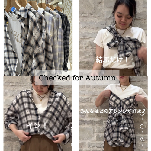 Checked for Autumn🍂