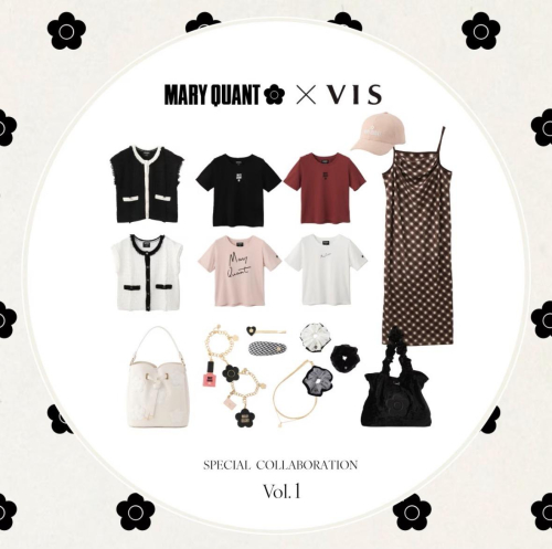 MARY QUANT（マリークヮント）× VIS のスペシャルコラボアイテムが登場🌼