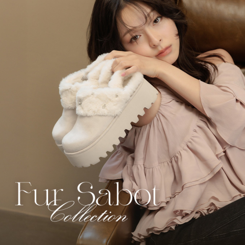 【RANDA（ランダ）】 “Fur Sabot Collection”が8月より順次登場