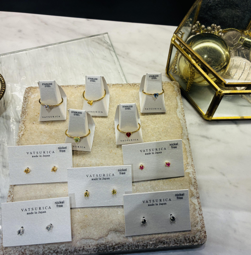 カラーストーンアクセサリー入荷！
