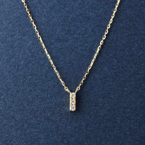 シンプルなダイヤモンドネックレス💍