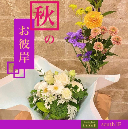 秋のお彼岸のお知らせ