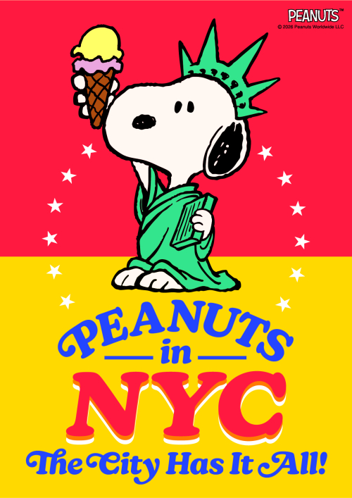 PEANUTS in NYC -The City Has It All!-