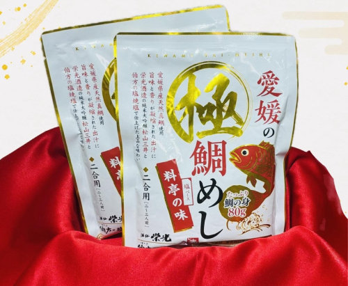 愛媛の天然真鯛を使用した鯛めしが入荷致しました！