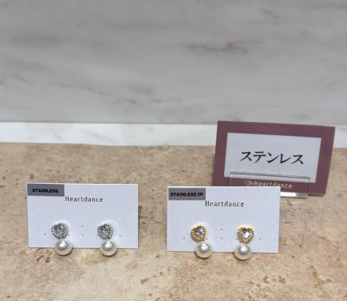 新作☆パールピアス