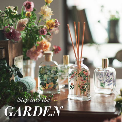 :上質な香りのコレクション『GARDEN』シリーズ！