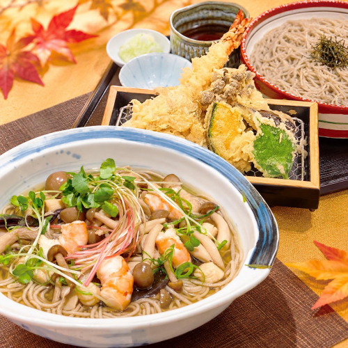 10月3日より、秋の季節そばが始まります🍂
