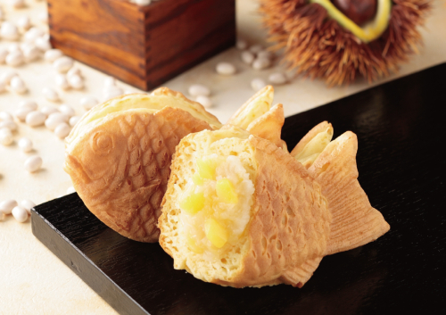 「白くりこあん」季節限定たい焼き