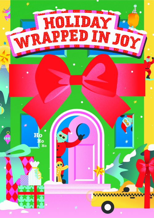 HOLIDAY WRAPPED IN JOY
