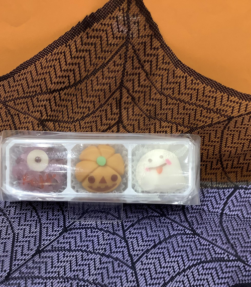 ハロウィン上生菓子のご紹介